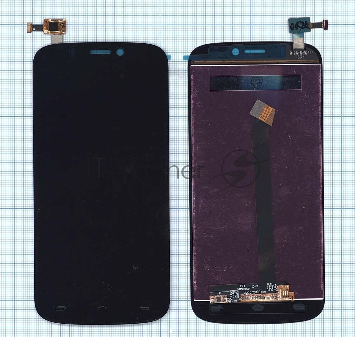 Дисплей Micromax 21133, для A300 Canvas Gold, черный
