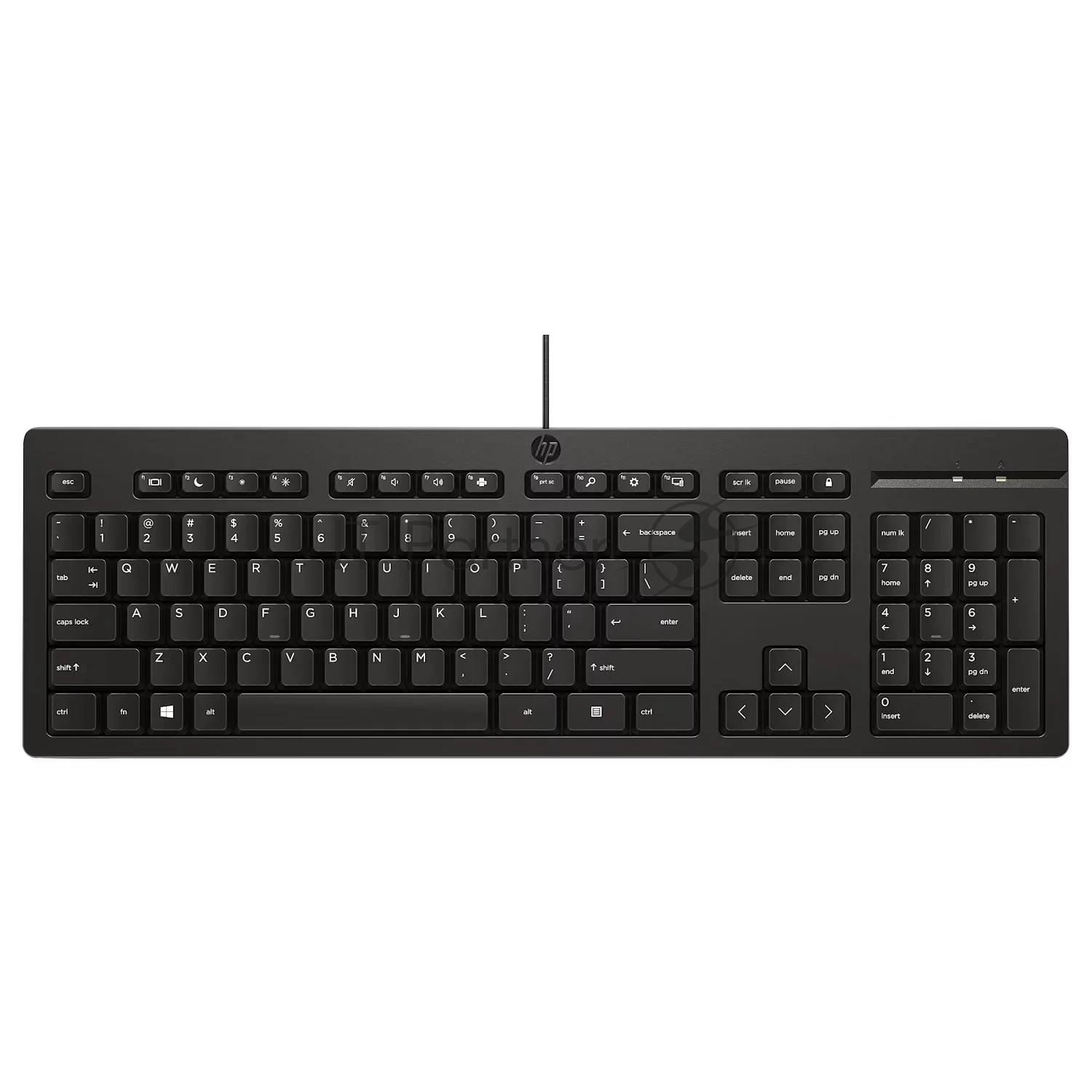 M27527-061 Клавиатура HP 125 механическая черный  USB  ()