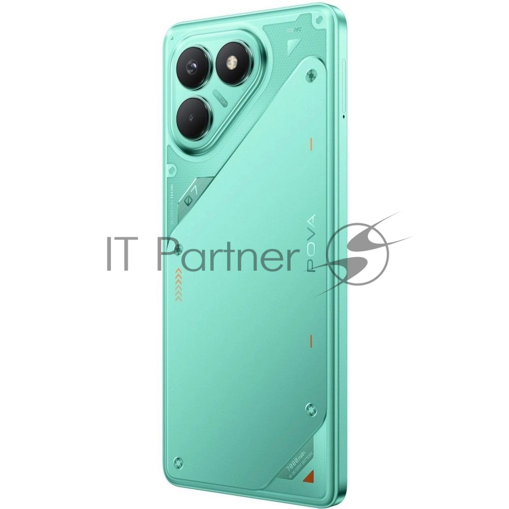 Смартфон Tecno POVA 7 Neo 8/256Gb, бирюзовый