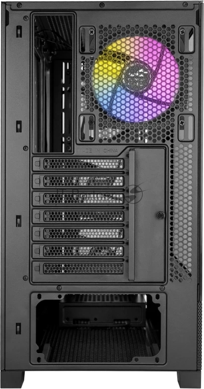Корпус SAMA V42, Midi-Tower, чёрный, 4 x 120 мм