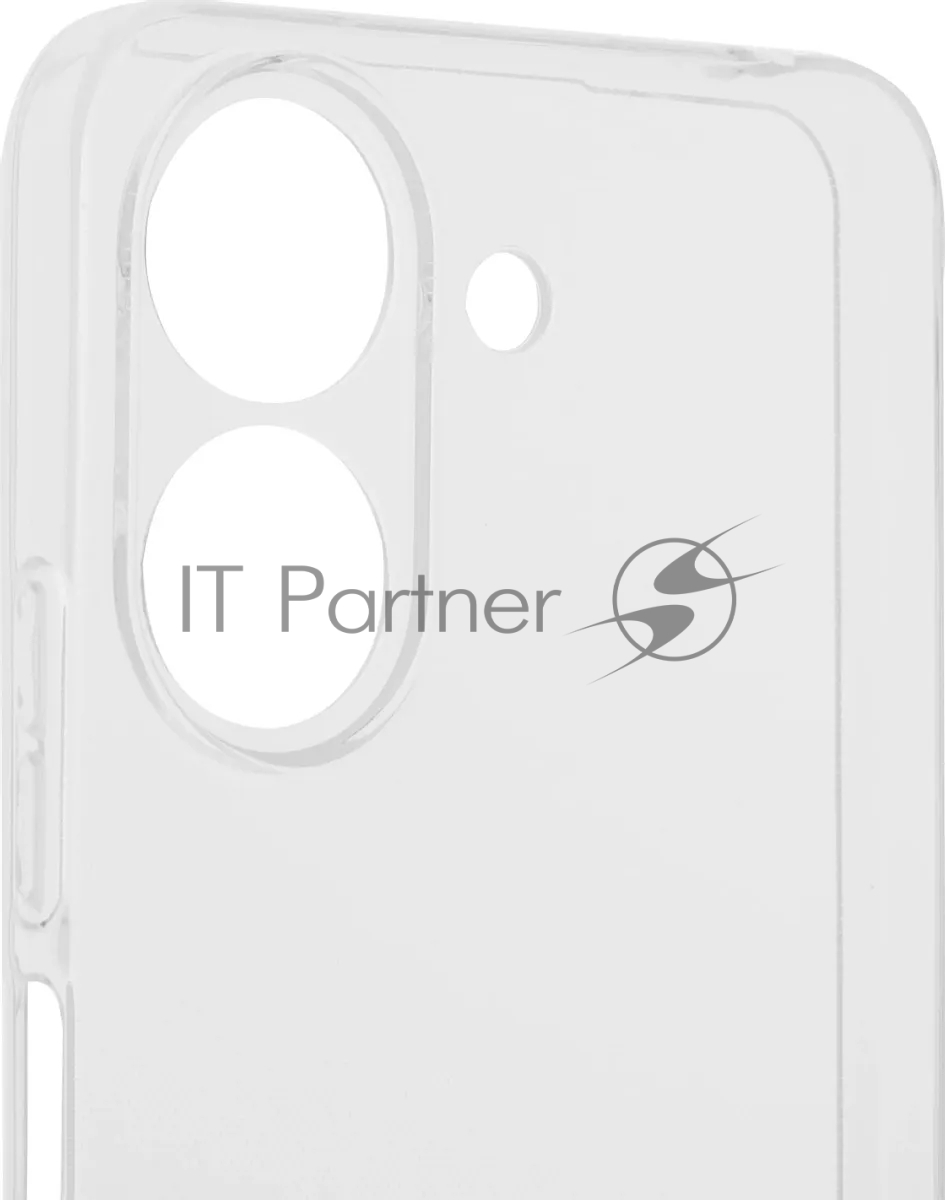 Чехол (клип-кейс) BoraSCO для Xiaomi Redmi 13C Silicone Case прозрачный (72840)
