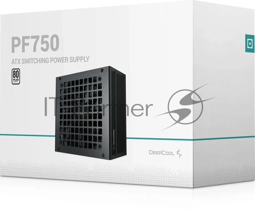 Блок питания Deepcool GAMERSTORM PF750X (ATX 2.52, 750W, PWM 120mm fan, Active PFC+DC to DC, 80+ BRONZE) RET