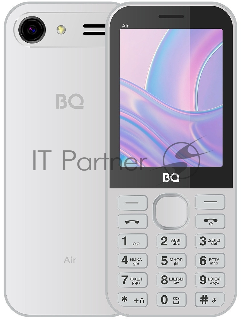 Мобильный телефон BQ 2843 Air серебристый