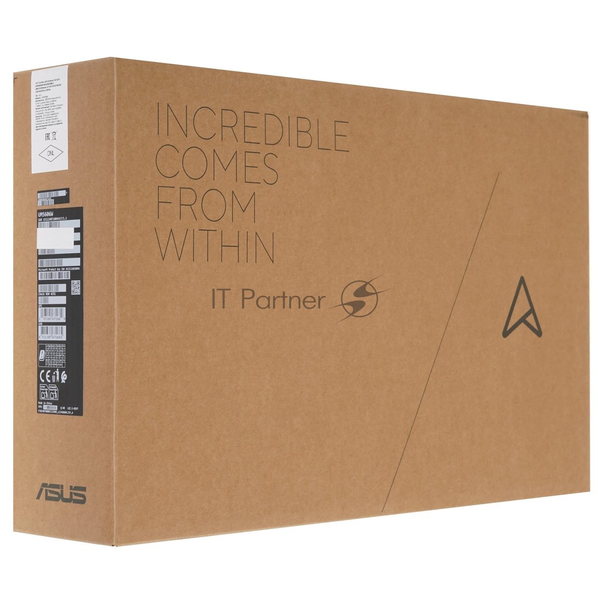 Ноутбук ASUS Zenbook S16 UM5606WA-RK220W AMD Ryzen AI 9 HX 370/32Gb (soldered D5)/SSD1Tb/UMA/16"/OLED/WQXGA+/2880x1800/120Hz/Win11/White/1.5kg