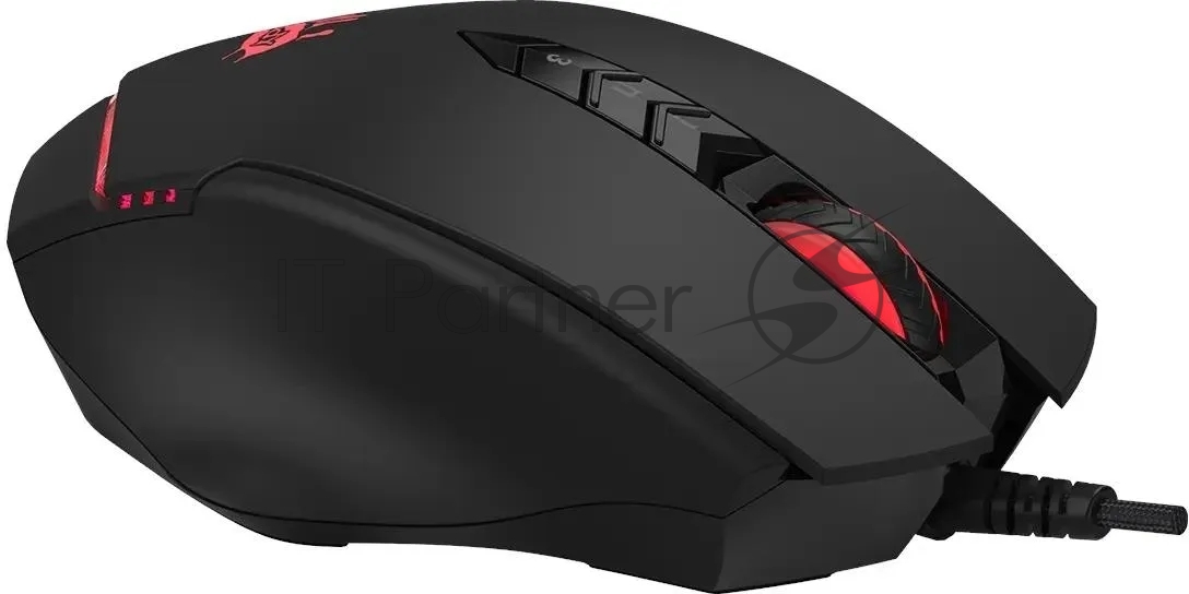 Мышь проводная A4Tech Bloody V8 черный, 3200 dpi, USB, кнопки - 8