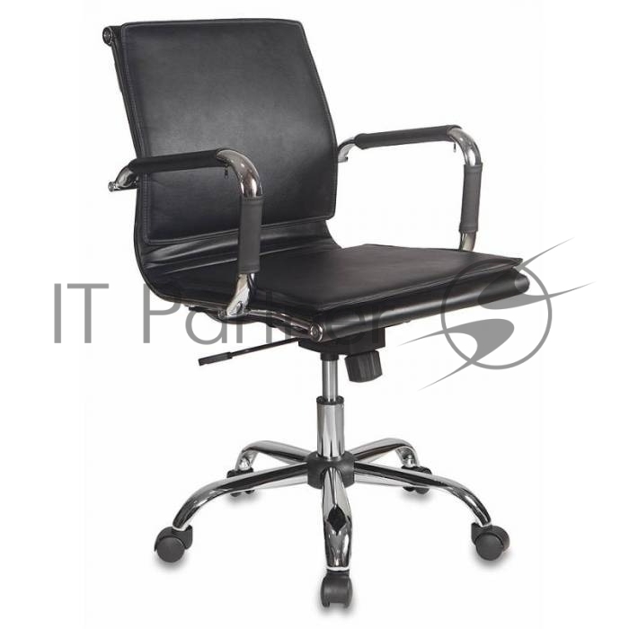 Кресло Бюрократ CH-993-Low/Black черный, экокожа