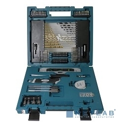Наборы Makita D-31778 Набор 104шт,отвертка ручн,держ-ль магн,отв.насадки,сверла д\дер,мет,бет,рулетка,ур-нь,зенкер,нож,чем 