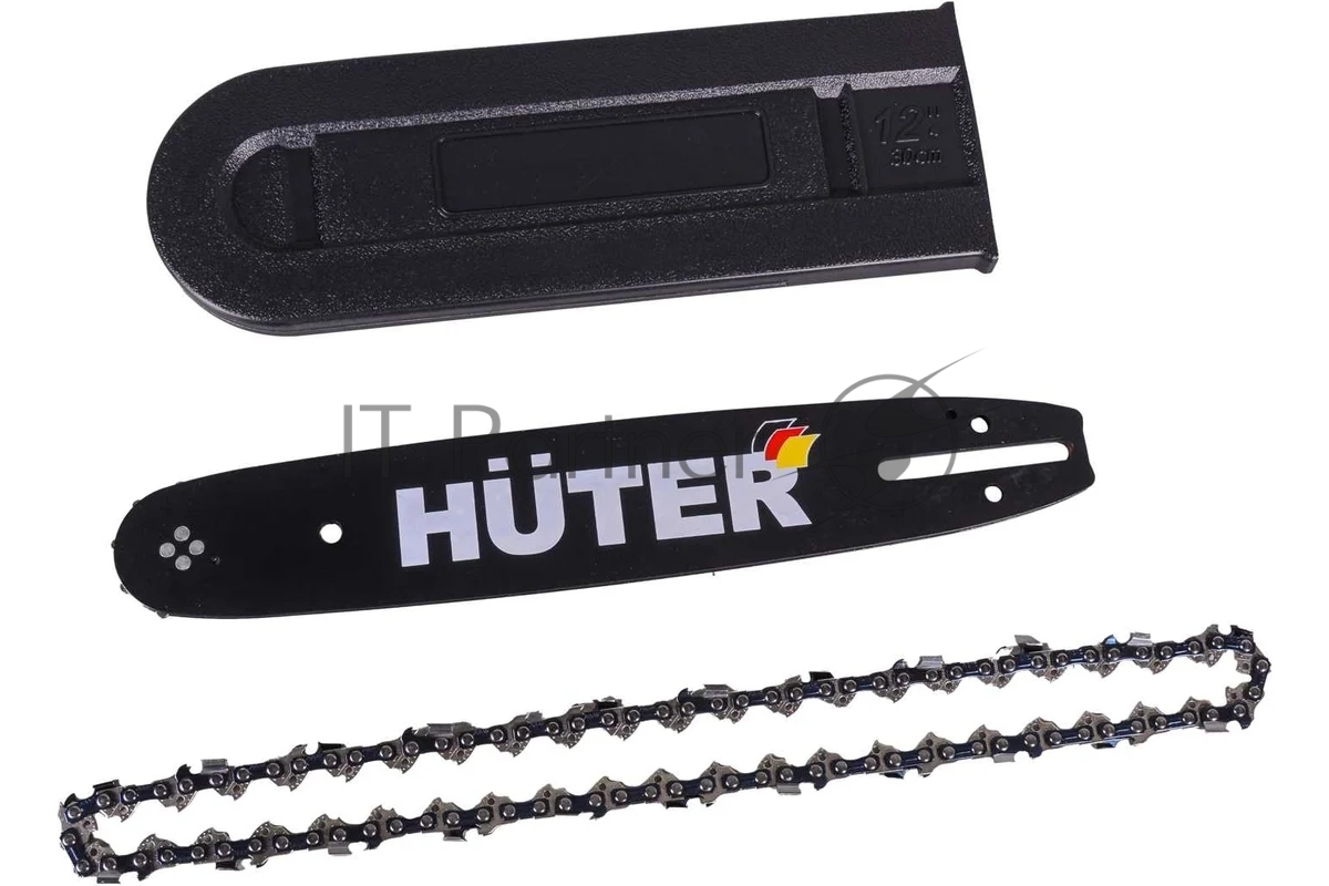 Huter BS-25 [70/6/5] Бензопила { 800 Вт, 25 см3, бак 0,31 л, антивиб. система, шина 300см/12", 3,2кг }