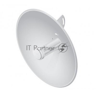 Мост беспроводной Ubiquiti PBE-M5-300 (PBE-M5-300-EU) 10/100BASE-TX компл.:параболический отражатель/антенна/крепления/адаптер белый