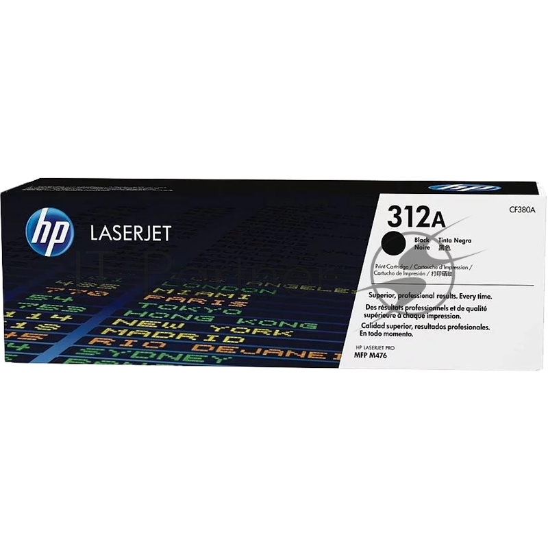 Тонер Картридж HP 312A CF380A черный для HP CLJ Pro M476 (2400 стр.)