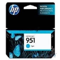 Картридж HP 951 OfficeJet голубой  hp Pro-251/276/8610/8615/8620/8625/8630/8640/8660