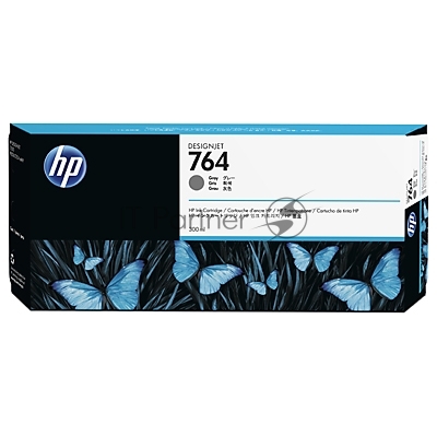 Картридж струйный HP 764 (C1Q18A) серый для HP Designjet T3500 (300мл)