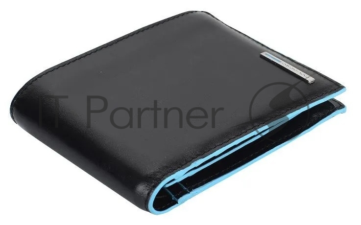 Кошелек мужской Piquadro Blue Square PU1240B2/N черный натур.кожа