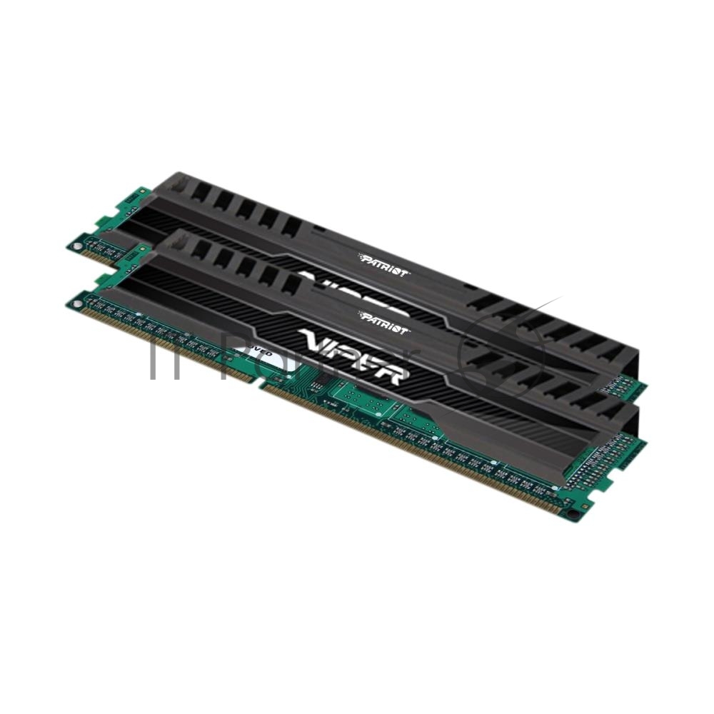Оперативная память Patriot Viper 3, DDR3, 16GB (2x8 GB), 1600 MHz, CL9, DIMM, радиатор, черный