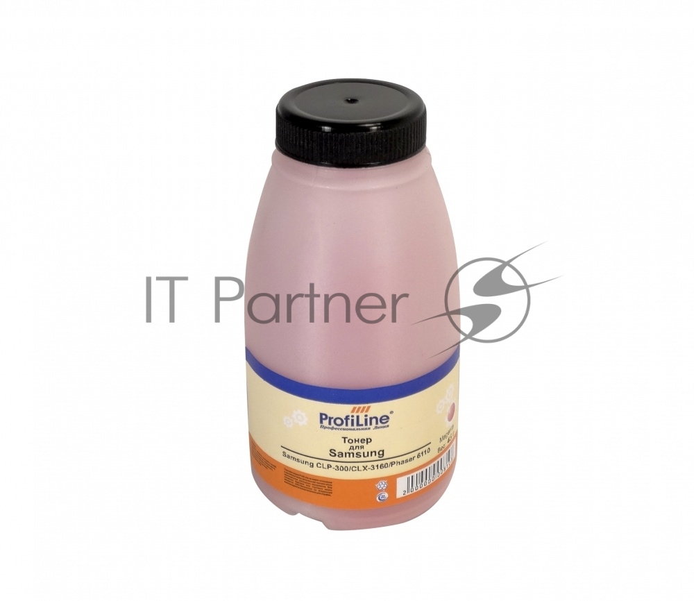 Тонер ProfiLine для принтеров Samsung CLP-300/CLX-3160/Phaser 6010/6110/6120/WC 6000/6015 magenta 45 гр Фасовка РФ