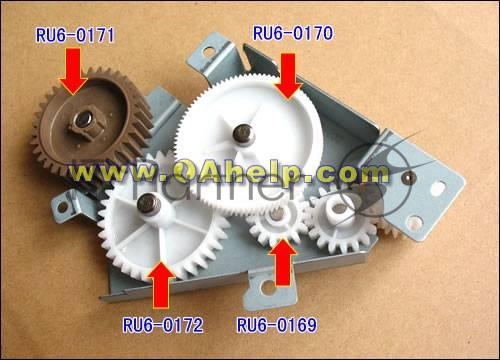 Узел привода термоузла (колебательный узел) HP LJ P4014/P4015/P4515/M4555 (RC2-2432/RC2-2423) OEM