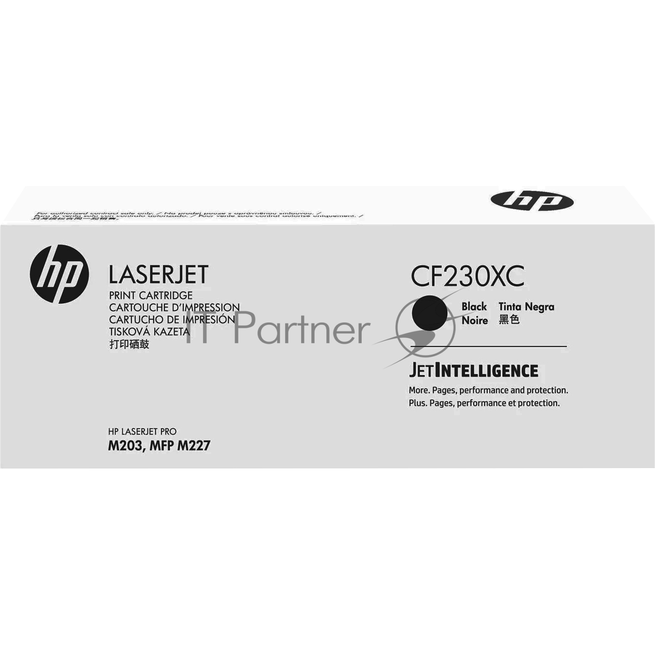 HP Картридж CF230XC Black лазерный увеличенной емкости (3500 стр)  (белая корпоративная коробка)
