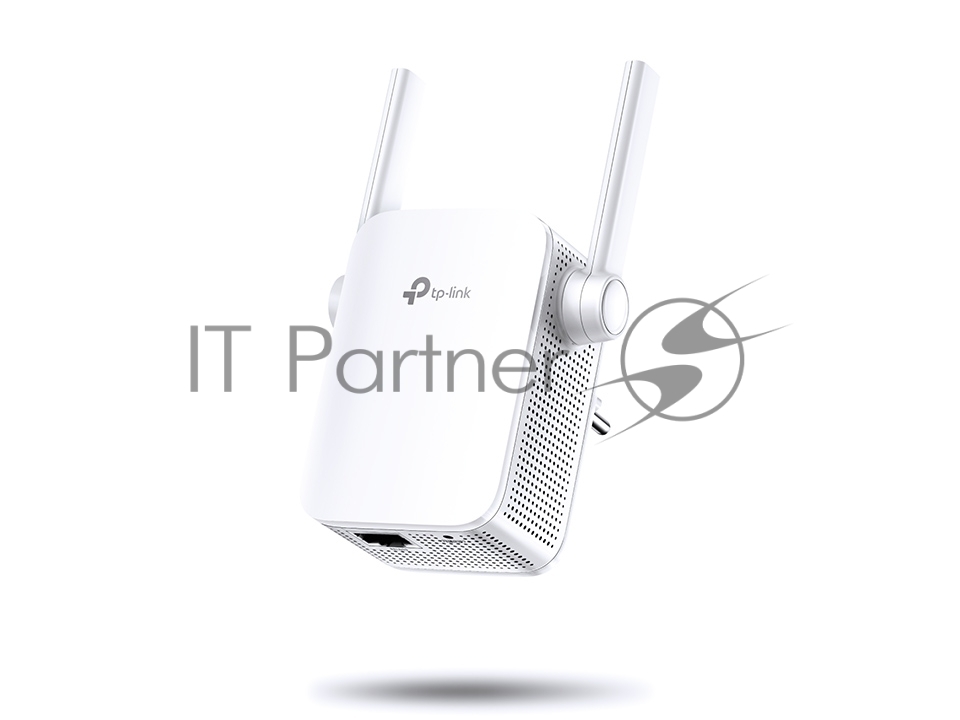 Двухдиапазонный усилитель беспроводного сигнала TP-Link (ретранслятор), 867 Мбит/с на 5 ГГц + 300 Мбит/с на 2,4 ГГц (SOHO RE305) поставляется без кабеля RJ-45