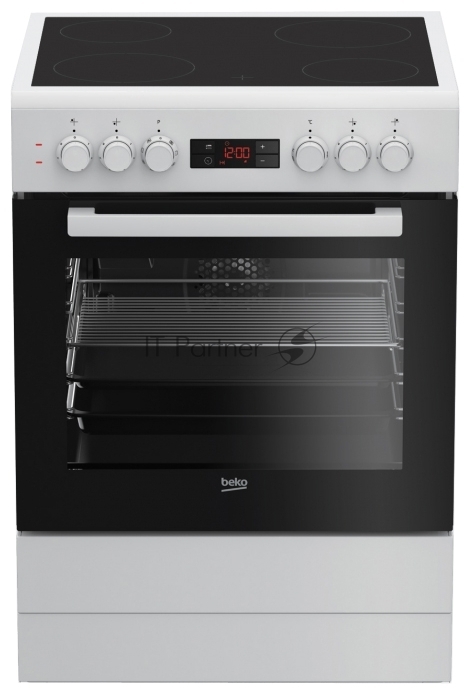 Электрическая плита Beko FSM67300GWS  белый