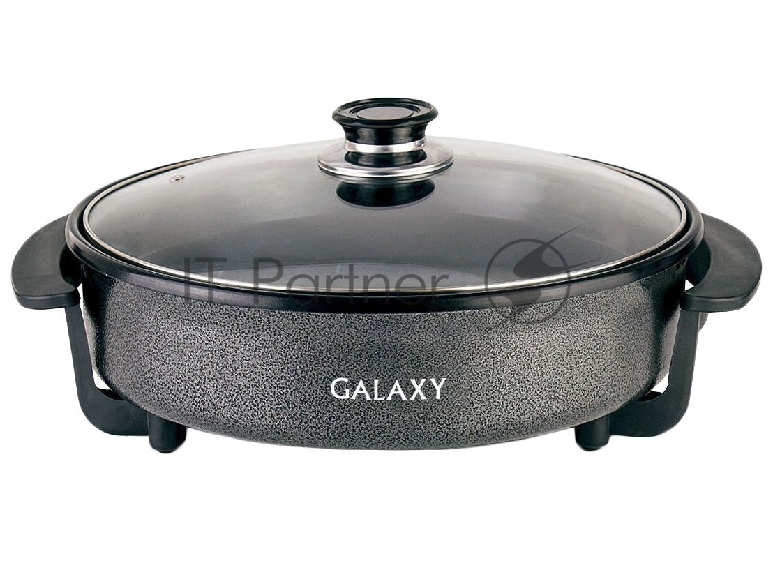 Электросковорода Galaxy Line GL 2660, серая, 1700 Вт, 2,5 л