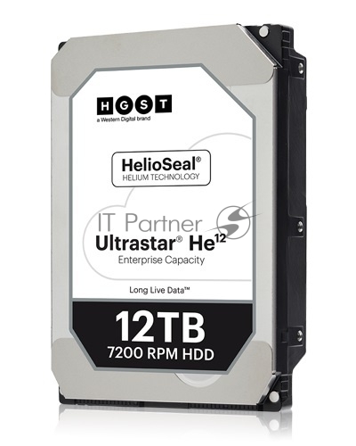 Жесткий диск WD Original SAS 3.0 12Tb 0F29532 HUH721212AL5204 Ultrastar DC HC520 (7200rpm) 256Mb 3.5"