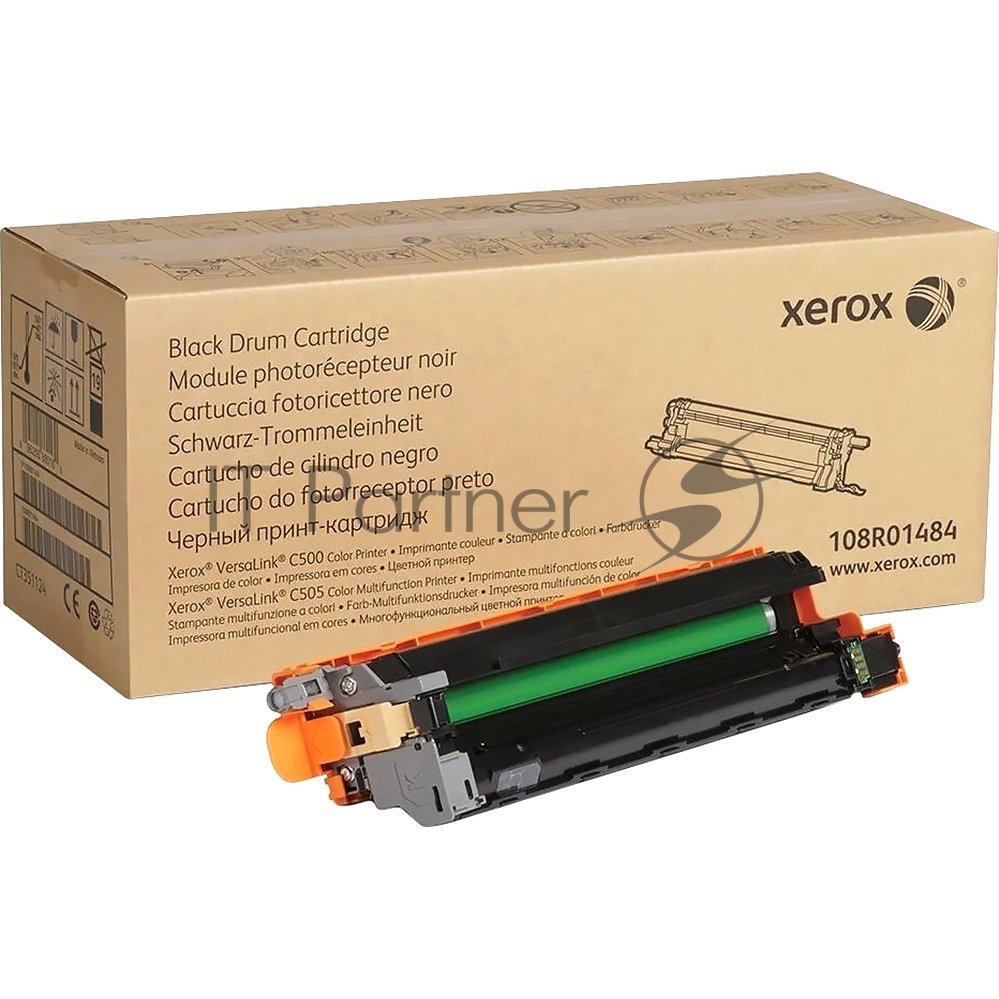 Барабан XEROX 108R01484 черный,black (40000 стр) для XEROXVersaLink C500/C505 (Channels)