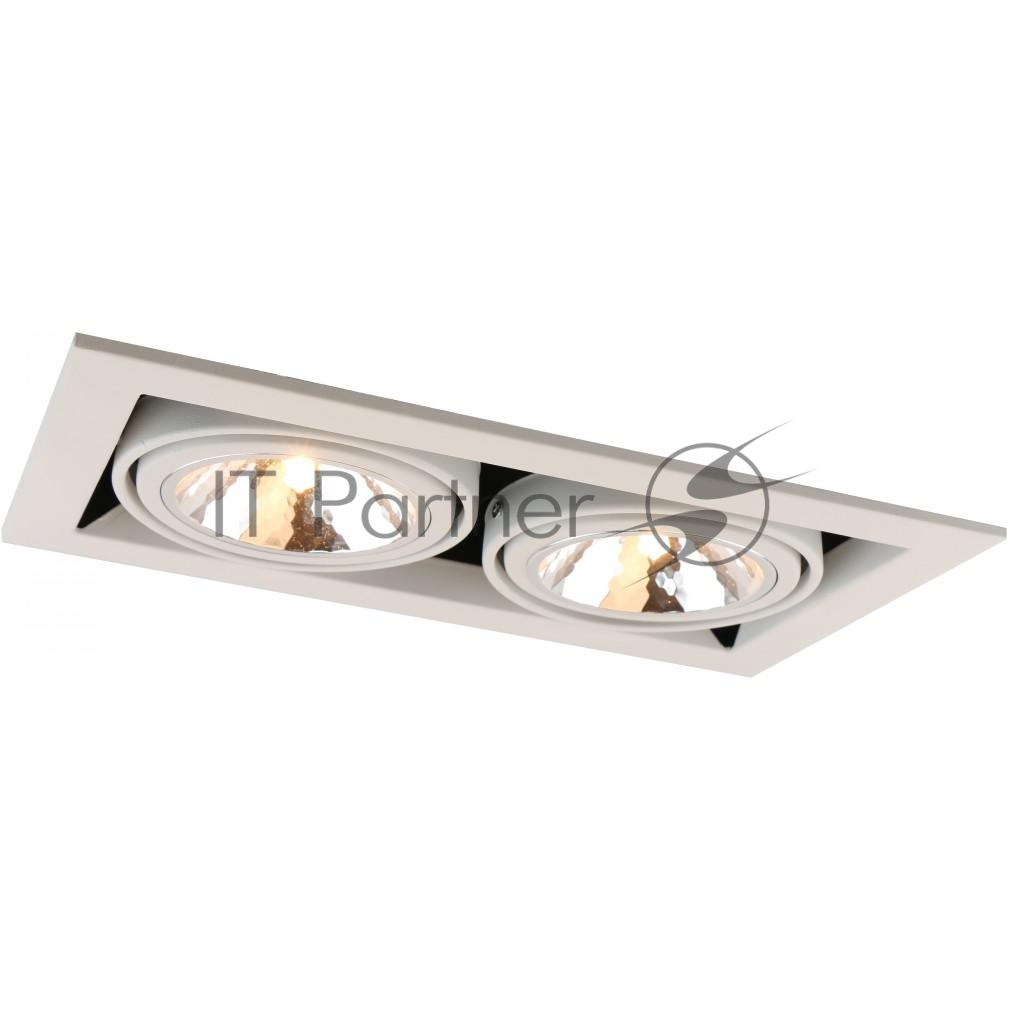 Светильник потолочный ARTE LAMP A5949PL-2WH белый металл краш. 2хg9 2х40Вт l35хw20хh8