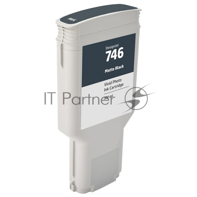 HP  P2V83A Картридж HP 746 черный матовый   {HP DesignJet Z6/Z9+ series, (300 мл)}