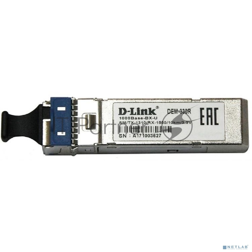Трансивер D-Link 330R/10KM/A1A WDM SFP 1x1000Base-BX-U Tx:1310nm Rx:1550nm