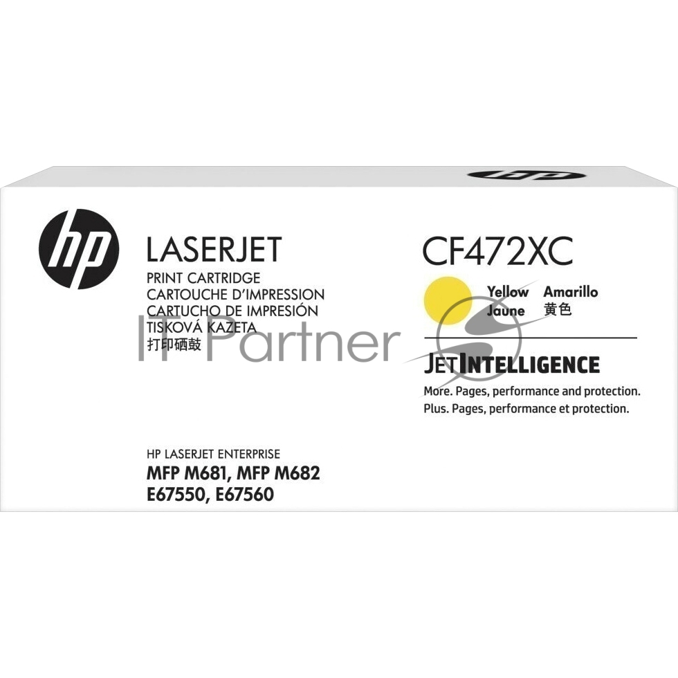 Контрактный картридж HP 657X лазерный желтый увеличенной емкости (23000 стр)