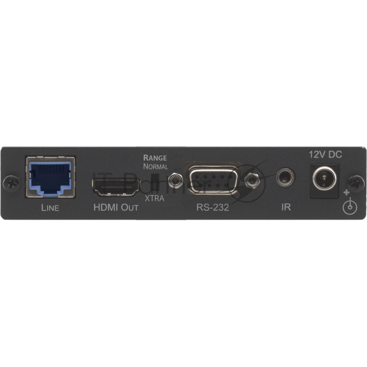 Приемник Kramer Electronics TP-580RXR сигнала HDMI, RS-232 и ИК из кабеля витой пары (TP), до 180 м