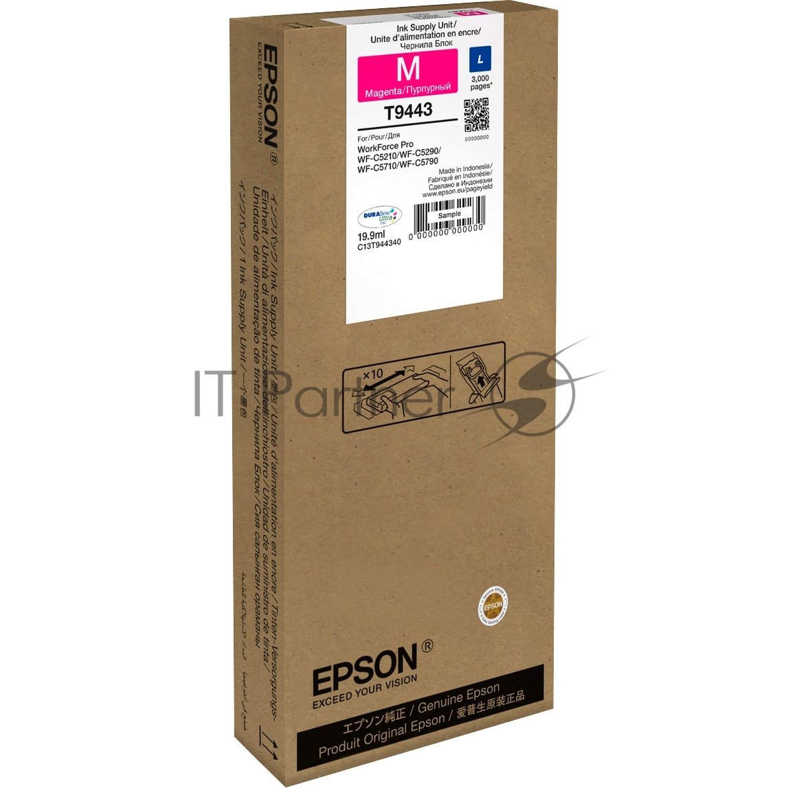 Картридж струйный WF-C5xxx Series Ink Cartridge L пурпурный