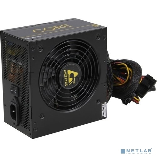 Блок питания Chieftec Core BBS-500S Bulk (ATX 2.3, 500W, 80 PLUS GOLD, Active PFC, 120mm fan) OEM