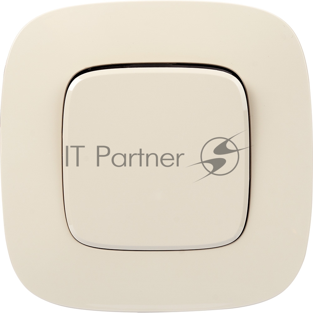 Механизм выключателя 1-кл. СП Valena Allure 10А IP20 250В 10АХ с лицевой панелью; безвинтовые зажимы сл. кость Leg 752801