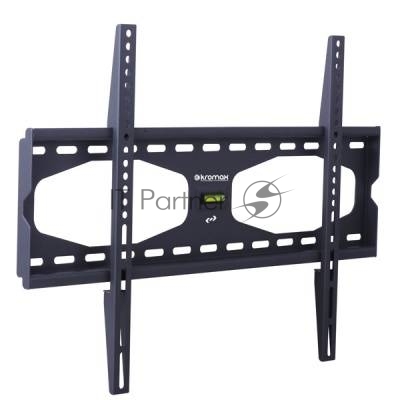 Кронштейн Kromax STAR-11 черный для TV 32"-65", настенный фиксированный, max VESA 600x400, от стены 33мм, нагрузка до 50 кг