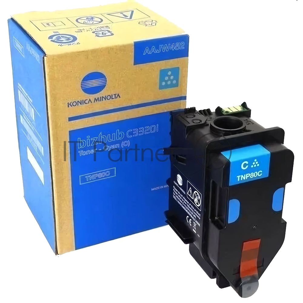 Тонер-картридж Konica-Minolta bizhub C3320i голубой TNP-80C