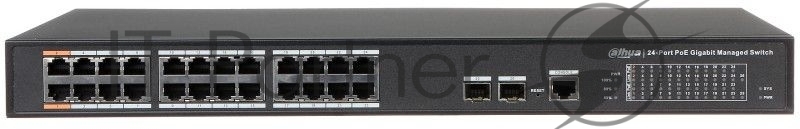 DH-PFS4226-24GT-240 24-портовый управляемый POE коммутатор