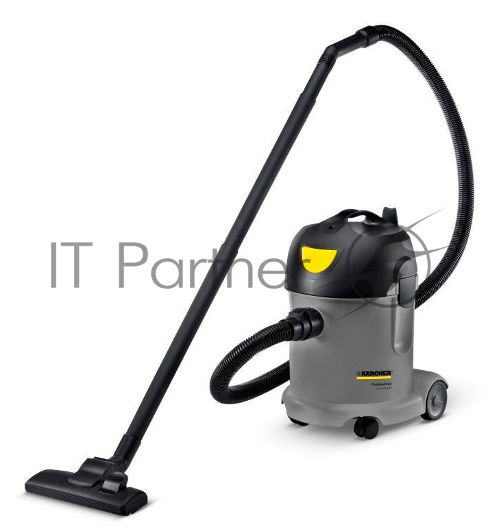 Пылесос Karcher T 14/1 Classic серый/желтый, 240/1600 Вт, уборка сухая, пылесборник мешок 14 л