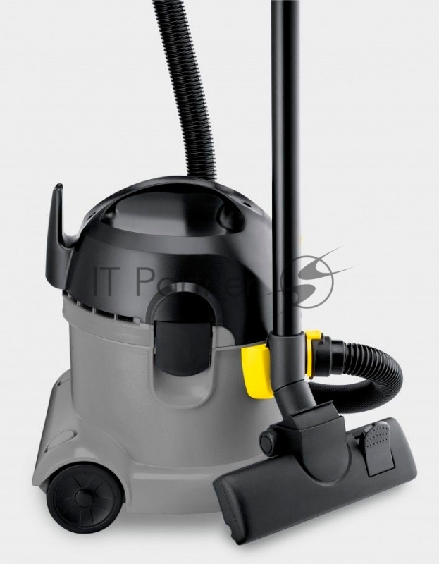 Пылесос Karcher T 14/1 Classic серый/желтый, 240/1600 Вт, уборка сухая, пылесборник мешок 14 л