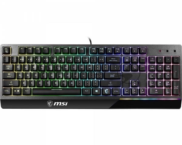 Клавиатура MSI Vigor GK30 проводная, USB Type-A, чёрный