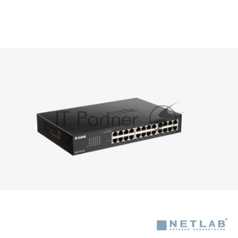 Коммутатор 24-портовый D-Link DGS-1100-24V2/A1A, компактный коммутатор EasySmart с 24 портами 10/100/1000Base-T