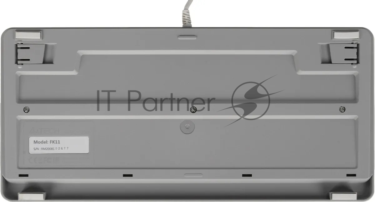 Клавиатура проводная A4Tech Fstyler FK11 USB белый
