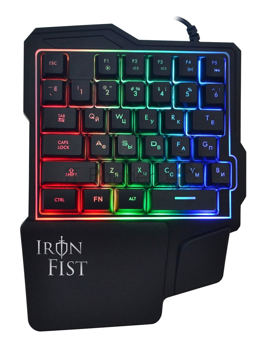 Цифровой блок Oklick 701G IRON FIST проводная, USB Type-A, чёрный