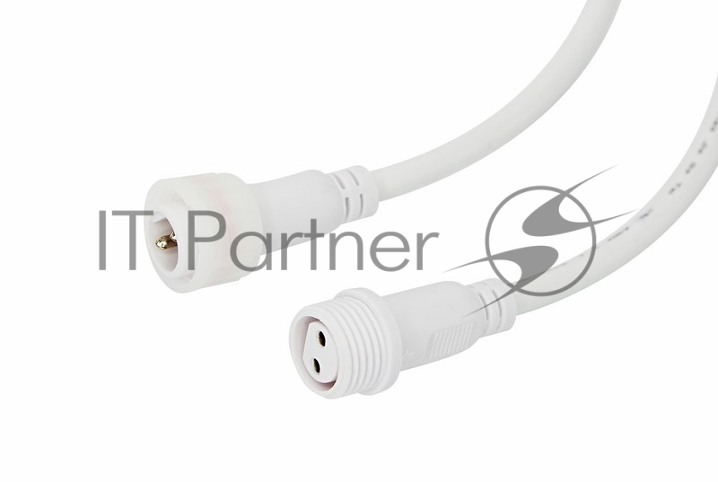 Соединительный кабель Rexant (2pin) герметичный (IP67) 2х1,0 мм² белый