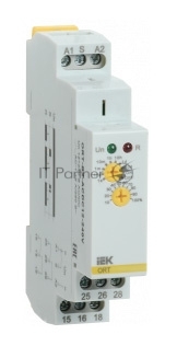 Реле задержки выключения ORT 2 конт. 12-240В AC/DC IEK ORT-B2-ACDC12-240V