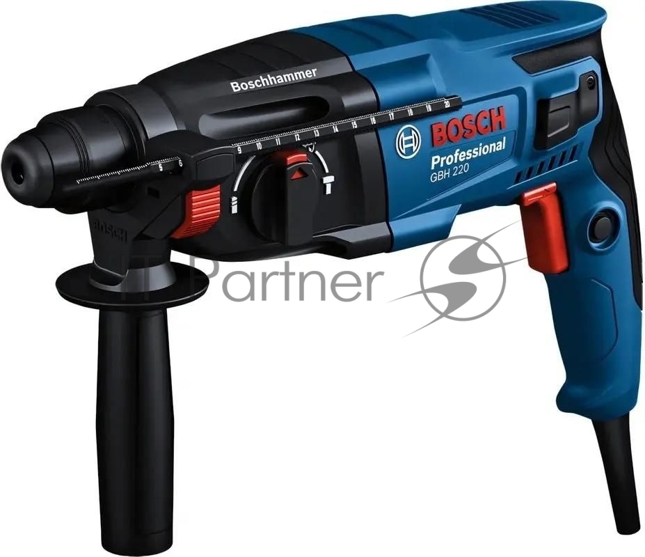 Перфоратор Bosch GBH 220, SDS-plus, 720 Вт, 2 Дж, от сети