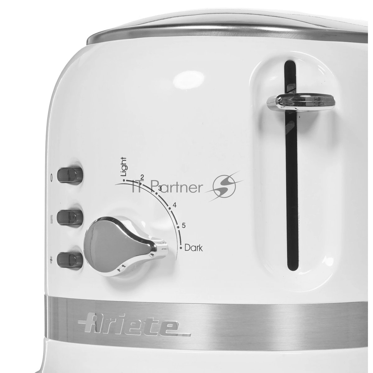 Тостер Ariete Moderna белый, 800 Вт, 2 слота
