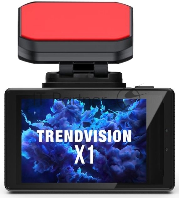 Видеорегистратор TrendVision X1 черный 1080x1920 150гр. GPS MSTAR 8336