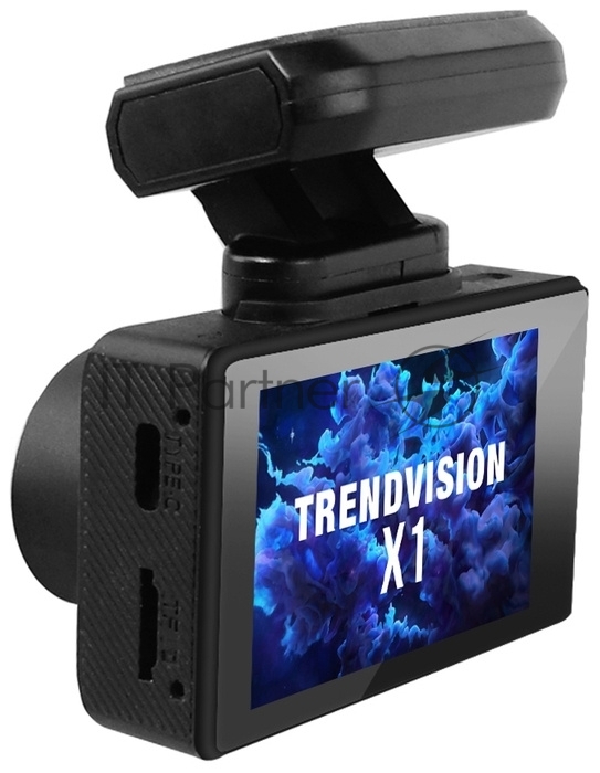 Видеорегистратор TrendVision X1 черный 1080x1920 150гр. GPS MSTAR 8336