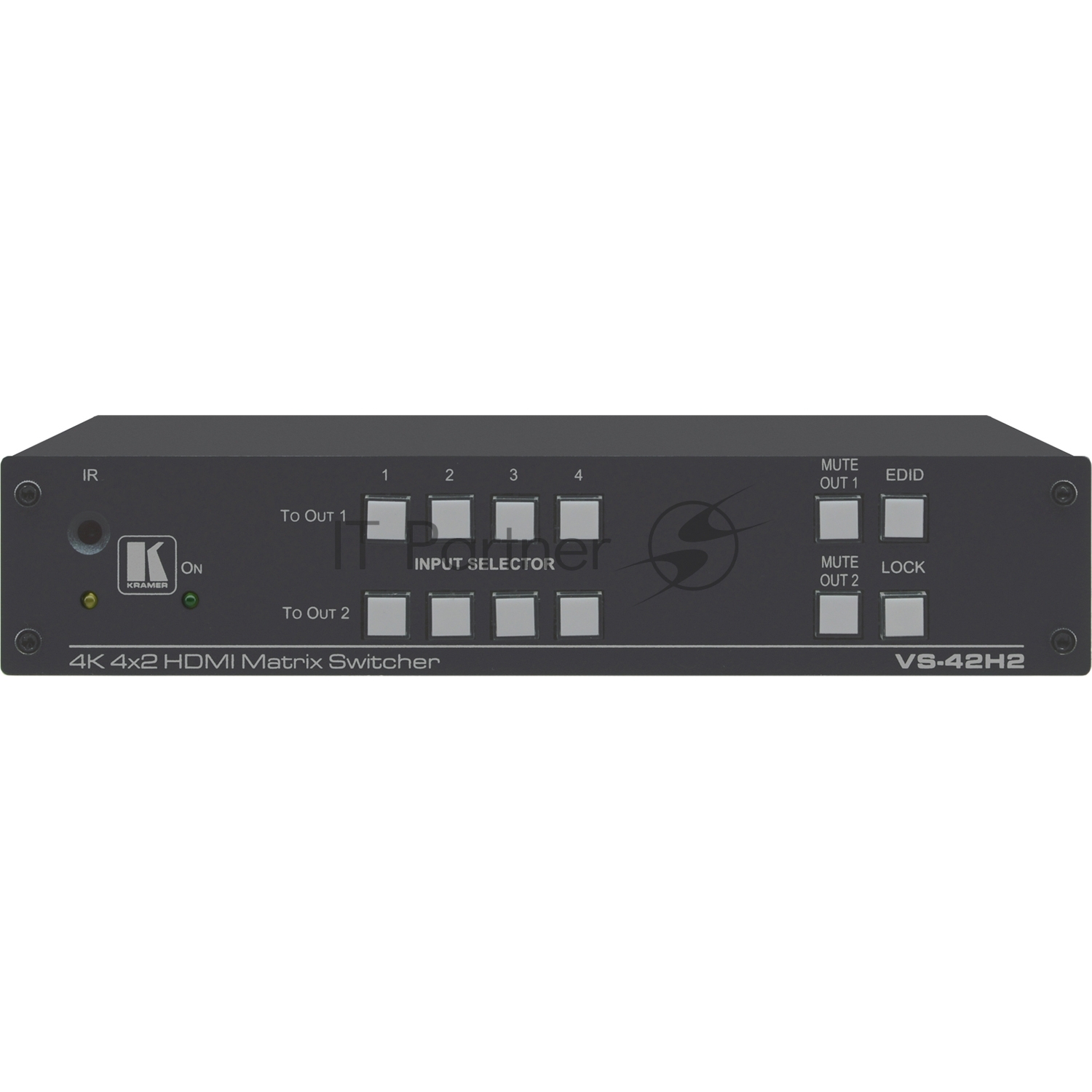 Матричный коммутатор 4х2 HDMI 4K/60 (4:4:4) с HDCP 1.4/2.2, HDR и EDID 4x2 4K HDR HDMI HDCP 2.2 Matrix Switcher